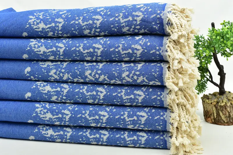 Personalized Towel, Miami Bachelorette Party Favors, Welcome Wedding Gift, Quick-dry towel, 70x40 Cotton Carretta Patterned Towel, Housewarming Gift - 4
