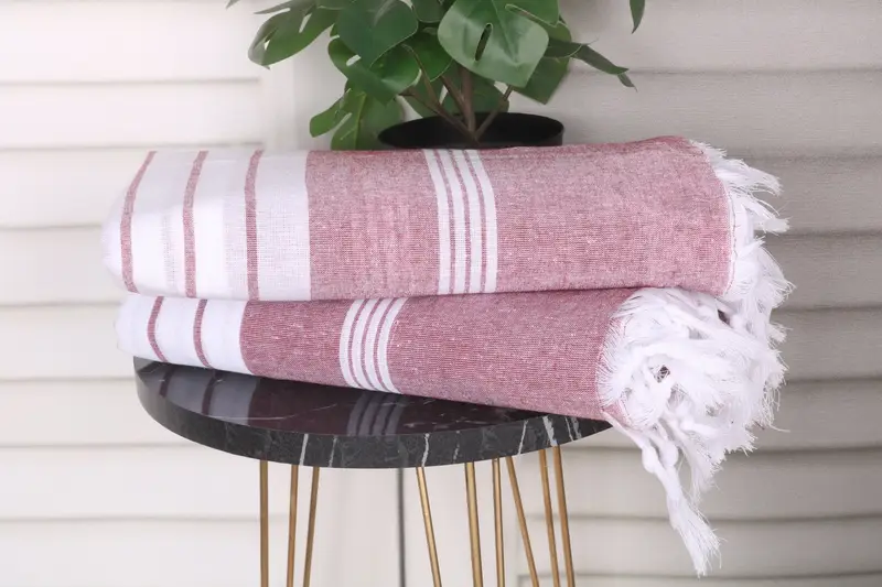 Home Decor Gifts, Bridesmaid Gifts Personalized, Custom Name Towel, Gifts For Him, 68x36 Cotton Striped Towel, Spa Gift Towel, Turkish beach towel - 3