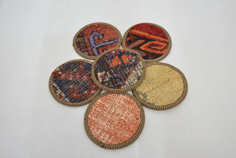 Montaña rusa roja y naranja, montaña rusa única de decoración del hogar Boho