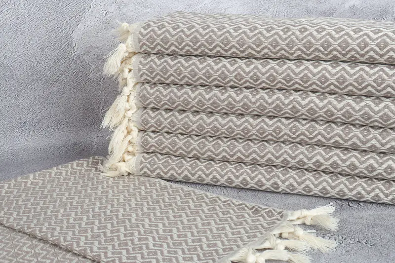Wedding Favors, Wedding Gift, Monogrammed Hand Towel, Bachelor Towel, Summer Gift, 36x18 Cotton Diamond Towel, Gift For Boyfriend, Bridesmaid Gift - 2