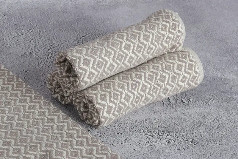 Wedding Favors, Wedding Gift, Monogrammed Hand Towel, Bachelor Towel, Summer Gift, 36x18 Cotton Diamond Towel, Gift For Boyfriend, Bridesmaid Gift - 8