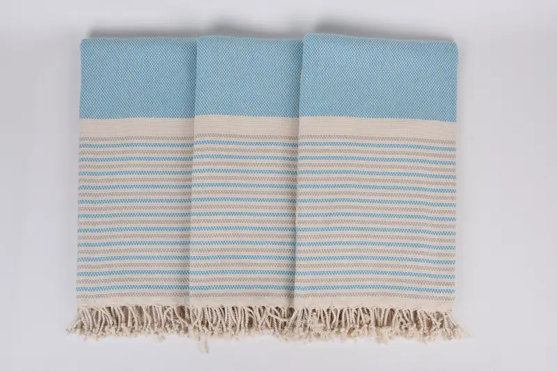 Turkish Towel USA, Bridesmaid Gift Towel, 70x40 Cotton Geometric Towel, Valentines Day Gift, Travel towel, Beach Towel Bulk, Handmade Turkish Towel - 7