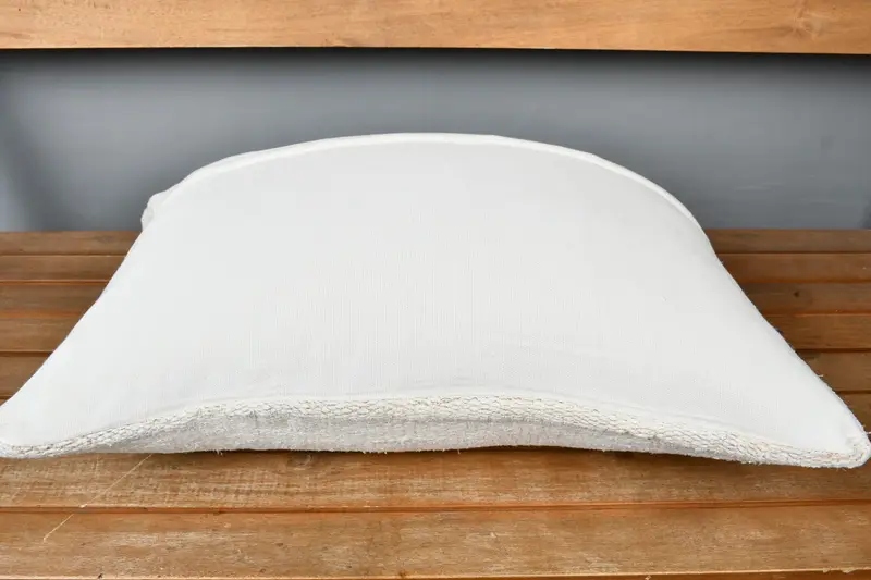 16x24 Beige Pillow Sham, Farmhouse Pillow Cover, Pillow Sham, Interior Designer Pillow, Pillow for Sofa, Gift Pillow, One Of A Kind Cushion - 5