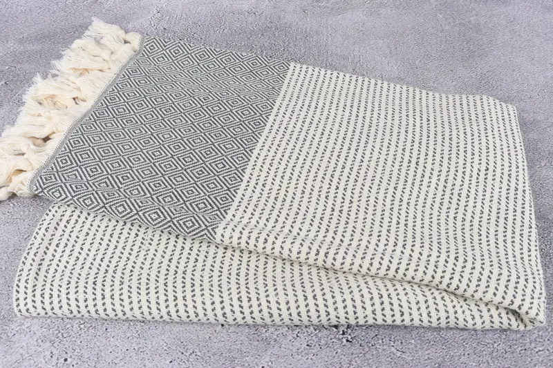 Christmas Gift, Turkish Towel Beach, 70x36 Cotton Diamond Towel, Bachelor Towel, Sand-resistant towel, Bachelorette Party Gift, Peshtemal Towel USA - 6