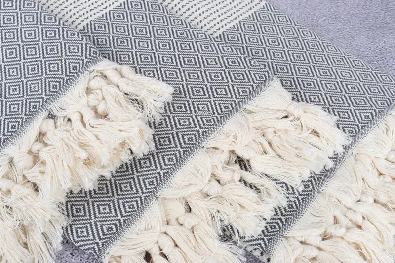 Christmas Gift, Turkish Towel Beach, 70x36 Cotton Diamond Towel, Bachelor Towel, Sand-resistant towel, Bachelorette Party Gift, Peshtemal Towel USA - 5
