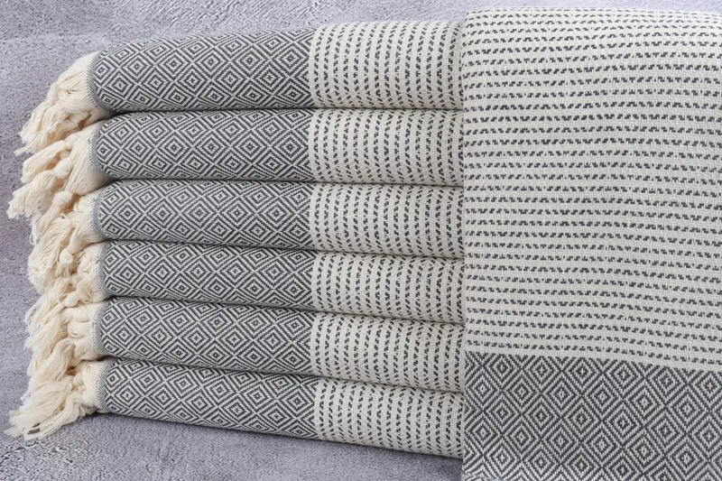 Christmas Gift, Turkish Towel Beach, 70x36 Cotton Diamond Towel, Bachelor Towel, Sand-resistant towel, Bachelorette Party Gift, Peshtemal Towel USA - 1