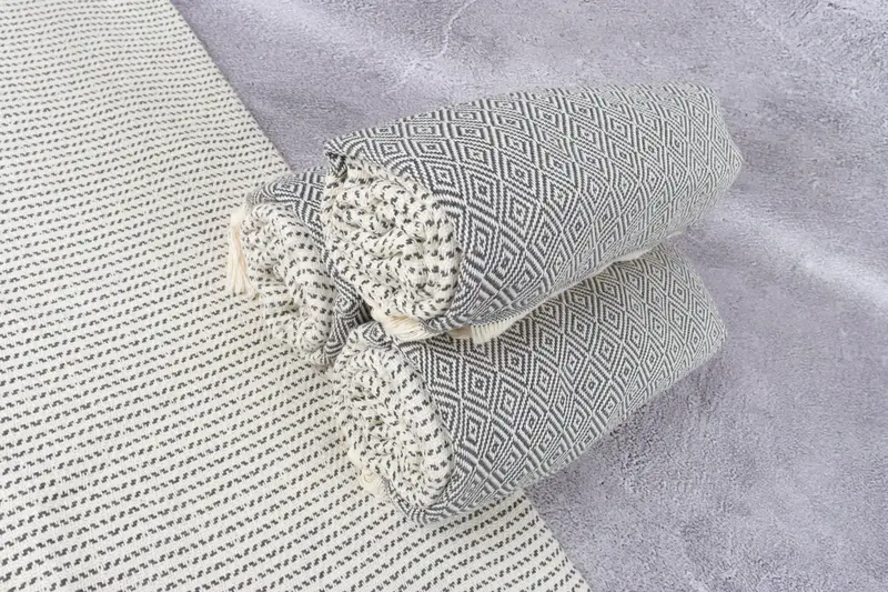 Christmas Gift, Turkish Towel Beach, 70x36 Cotton Diamond Towel, Bachelor Towel, Sand-resistant towel, Bachelorette Party Gift, Peshtemal Towel USA - 7