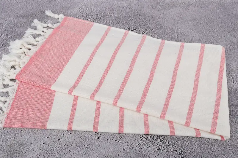 Monogram Hand Towel, Wedding Hand Made Gift, Turkish Tea Towel, 36x18 Cotton Striped Towel, Custom Hand Towel, Gift For Her, Customized Towels - 6
