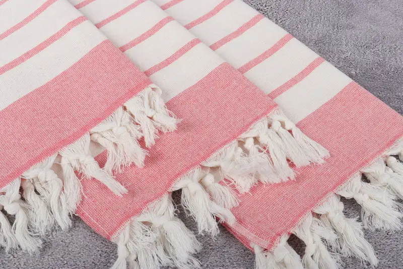 Monogram Hand Towel, Wedding Hand Made Gift, Turkish Tea Towel, 36x18 Cotton Striped Towel, Custom Hand Towel, Gift For Her, Customized Towels - 5