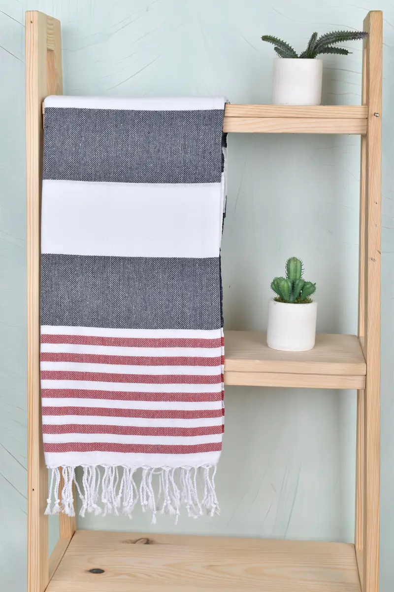 70x40 Cotton Striped Towel, Hammam towel, Arizona Bachelorette Party Favors, Custom Towel, Organic Turkish towel, Family Gift Basket, Grandma Gift - 8