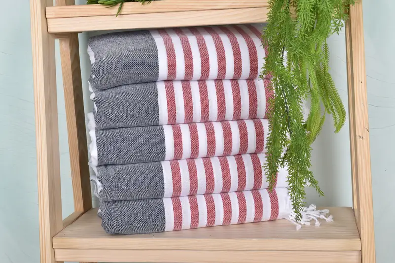 70x40 Cotton Striped Towel, Hammam towel, Arizona Bachelorette Party Favors, Custom Towel, Organic Turkish towel, Family Gift Basket, Grandma Gift - 1