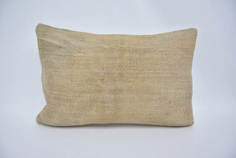Pillow for Couch, 16x24 Beige Cushion Cover, Vintage Throw Pillow Cover, Cushion, Throw Kilim Pillow, Toss Pillow Case, Vintage Kilim Throw Pillow - 1