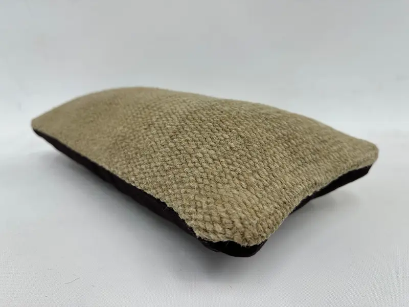 Boho Pillow Sham Cover, Wholesale Pillow Sham, 8x16 Beige Cushion, Pillow Sham, Vintage Kilim Throw Pillow, Ethnic Throw Cushion, Antique Pillows - 6