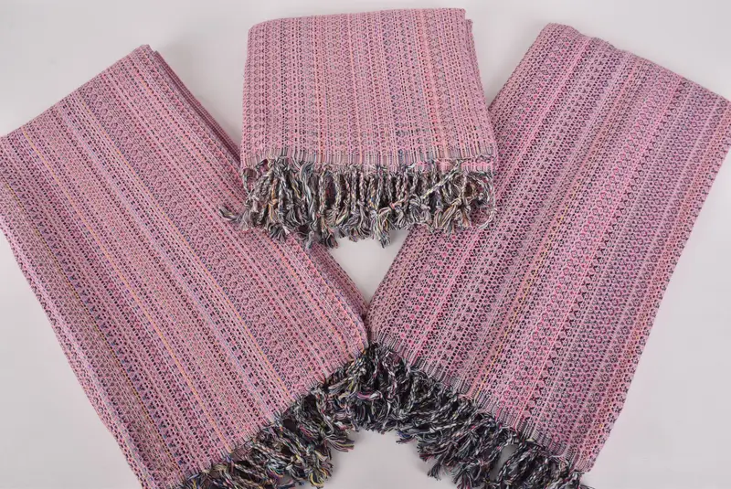 Handmade Turkish Towel, 70x40 Cotton Colorful Diamond Towel, Fouta towel, Wedding For Favor, Bachelorette Party Gifts, Monogram Turkish Towel - 6