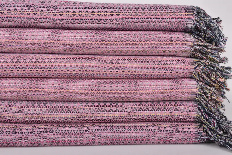 Handmade Turkish Towel, 70x40 Cotton Colorful Diamond Towel, Fouta towel, Wedding For Favor, Bachelorette Party Gifts, Monogram Turkish Towel - 2