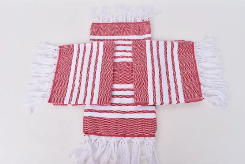 Personalized Gift, Monogram Hand Towel, Custom Tea Towel, Turkish Hand Towel, 40x20 Cotton Zig zag Towel, Beach Bachelorette Party Decorations - 6