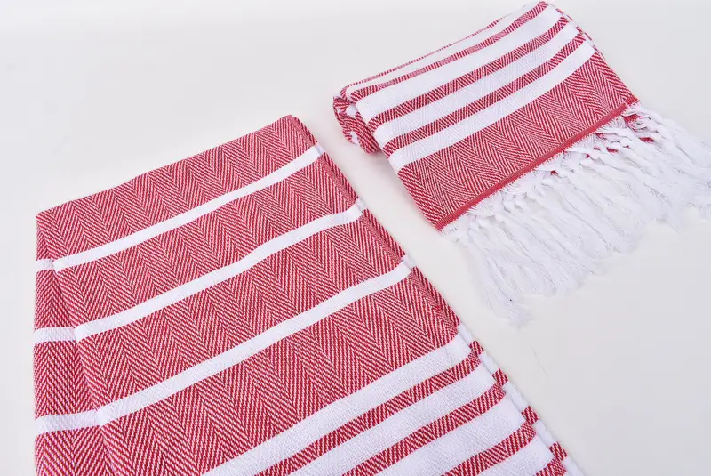 Personalized Gift, Monogram Hand Towel, Custom Tea Towel, Turkish Hand Towel, 40x20 Cotton Zig zag Towel, Beach Bachelorette Party Decorations - 7