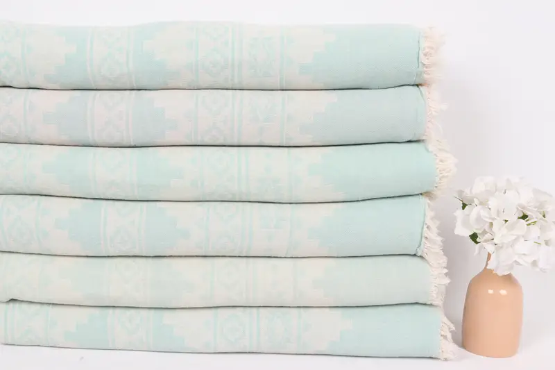 Organik atış, 92x80 pamuklu kilim havlu, yatak örtüsü, düğün hediye fikirleri, bekarlığa veda parti iyilikleri, dokuma atma battaniyesi, düğün eli yapımı hediye - 3