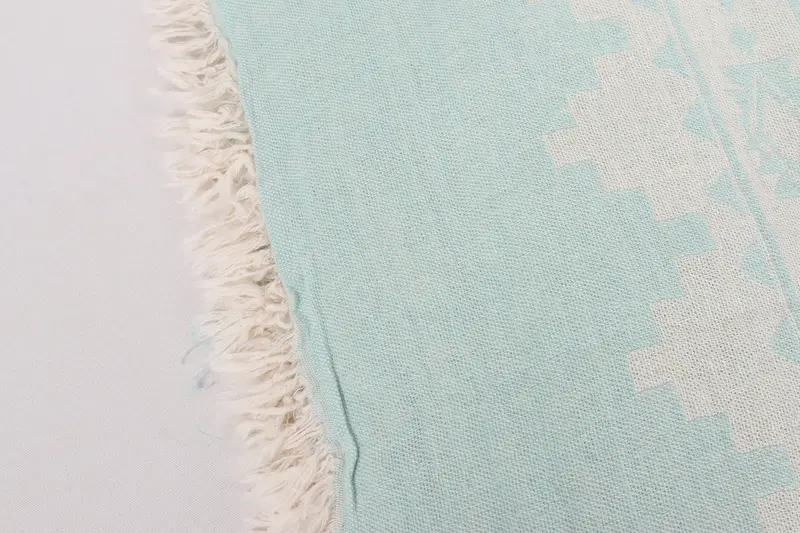 Organik atış, 92x80 pamuklu kilim havlu, yatak örtüsü, düğün hediye fikirleri, bekarlığa veda parti iyilikleri, dokuma atma battaniyesi, düğün eli yapımı hediye - 7