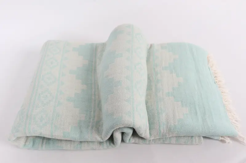 Organik atış, 92x80 pamuklu kilim havlu, yatak örtüsü, düğün hediye fikirleri, bekarlığa veda parti iyilikleri, dokuma atma battaniyesi, düğün eli yapımı hediye - 6