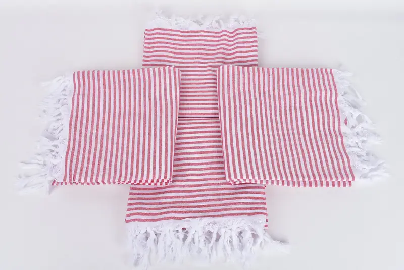 Bridal Shower Favors, Monogram Beach Towel, 68x36 Cotton Striped Towel, Gifts For Him, Bridesmaid Proposal Gift, Handmade Turkish hammam towel - 6