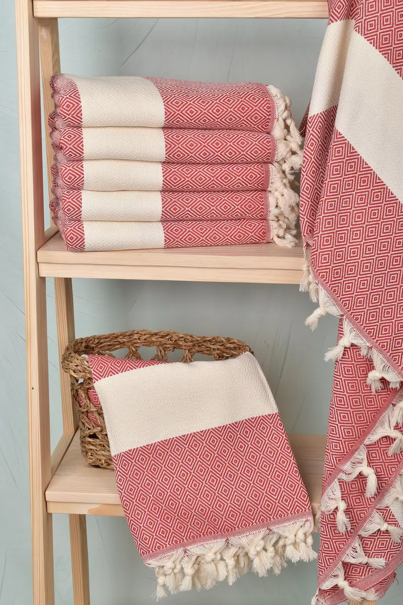 Wedding Gift, Absorbent towel, Handwoven Turkish Towel, Anniversary Gift For Her, Large Turkish Towel, Best lightweight Turkish towel for travel USA - 3