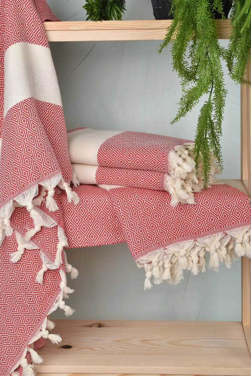 Wedding Gift, Absorbent towel, Handwoven Turkish Towel, Anniversary Gift For Her, Large Turkish Towel, Best lightweight Turkish towel for travel USA - 6