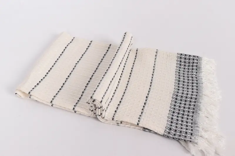 Small Bath Towels, Wedding Shower Gift, Kitchen Towel, Turkish Hand Towel, Bridesmaid Gift, Xmas Gifts, Organic Towel, 40x20 Cotton Waffle Towel - 6
