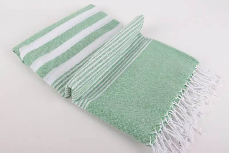 Bachelor Gifts, 70x40 Cotton Striped Towel, Personalized Beach Towel, Best lightweight Turkish towel for travel USA, Embroidered Towel, Gift For Mom - 6