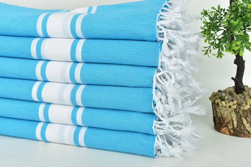 Custom Wedding Gifts, Unique Gift, Turkish beach towel, 70x40 Cotton Striped Towel, Hammam towel, Yoga Towel, Custom Towel Beach, Summer Gift Ideas - 3