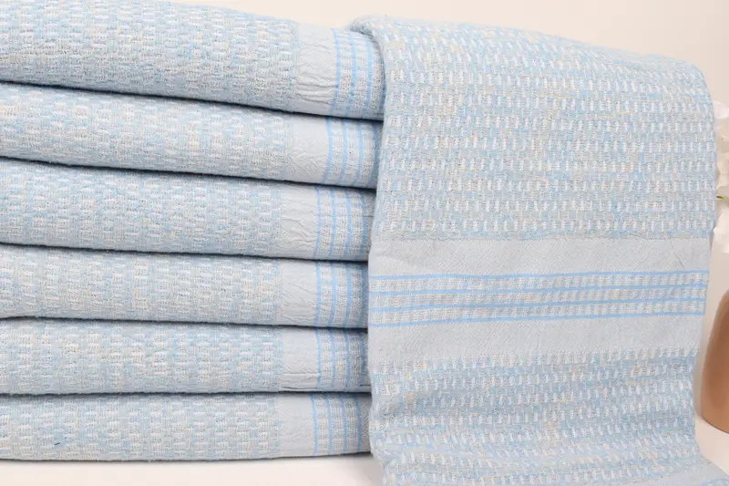 Absorbent towel, Family Gift Basket, Girl Trip Party Favor, 70x36 Linen Striped Towel, Bachelorette Party Gifts, Sand-free towel, Home Decor Towel - 2