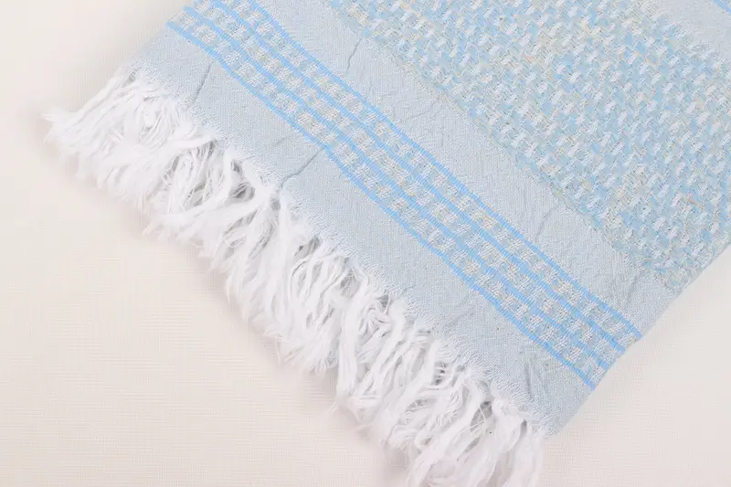 Absorbent towel, Family Gift Basket, Girl Trip Party Favor, 70x36 Linen Striped Towel, Bachelorette Party Gifts, Sand-free towel, Home Decor Towel - 7