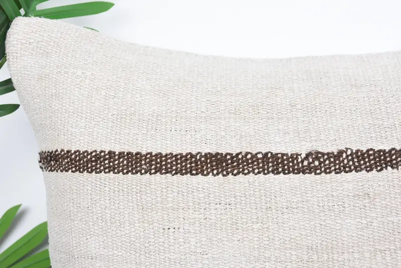 Cushion Cover, Gift Pillow, Patio Cushion Cover, Pillow for Couch, Ikat Pillow Cover, 20x20 Beige Cushion, Boho Pillow Sham Cover - 2