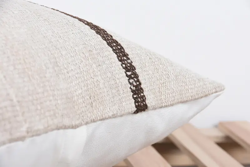 Cushion Cover, Gift Pillow, Patio Cushion Cover, Pillow for Couch, Ikat Pillow Cover, 20x20 Beige Cushion, Boho Pillow Sham Cover - 7