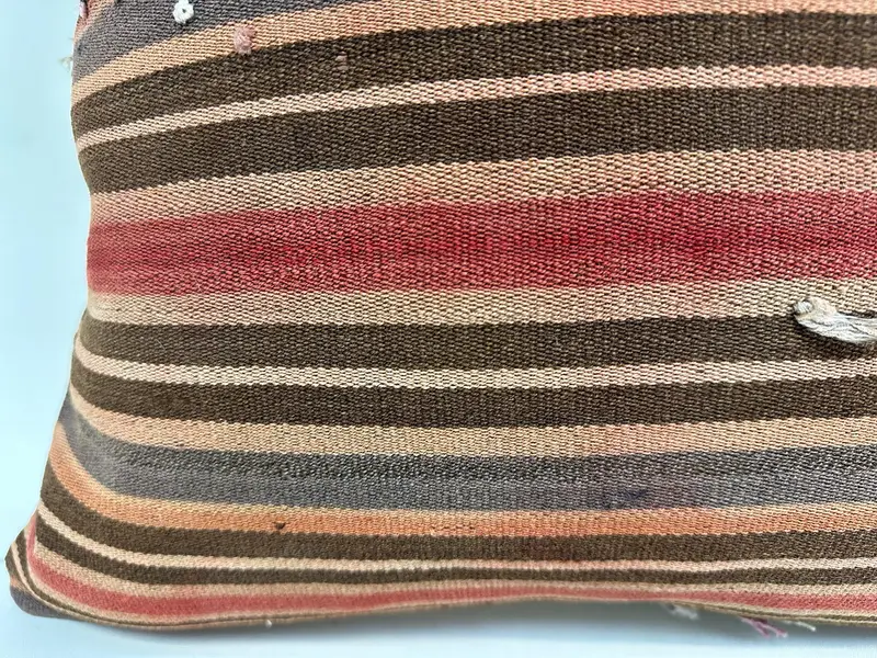 Antique Pillows, Tapestry Cushion Cover, Tapestry Pillow Case, 20x20 Brown Cushion, Pillow Case, Interior Designer Pillow, Turkish Pillow - 2
