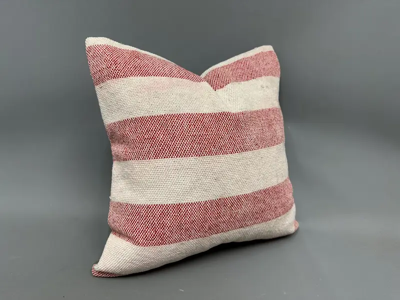 Boho Pillow, Cushion Case, Home Decor Pillow, Morroccon Kilim Cushion Cushion Cover, 20x20 White Pillow Case, Kilim Cushion Sham - 2