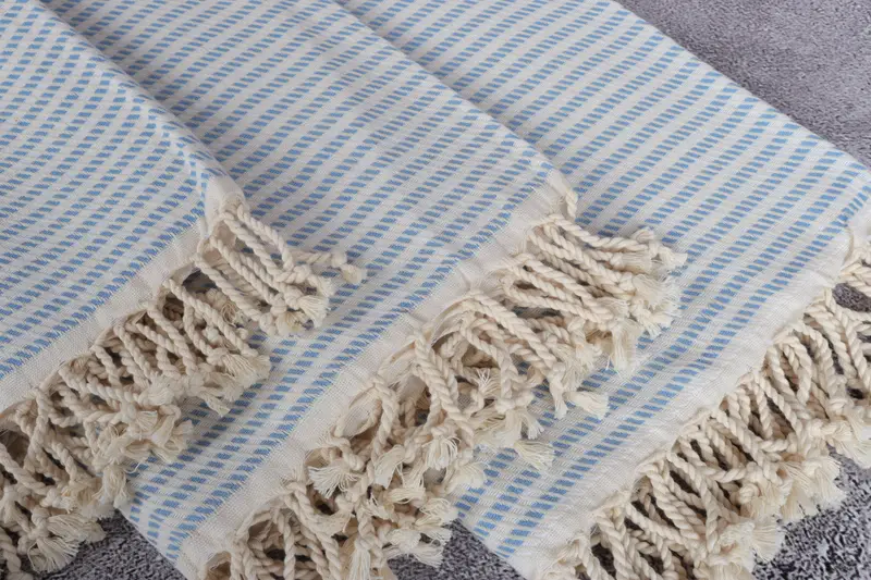 70x40 Cotton Polka Dot Towel, Personalized Gift For Him, Quick-dry peshtemal, Unique Wedding Gift, Turkish bath towel, Bachelorette Party Favors - 5