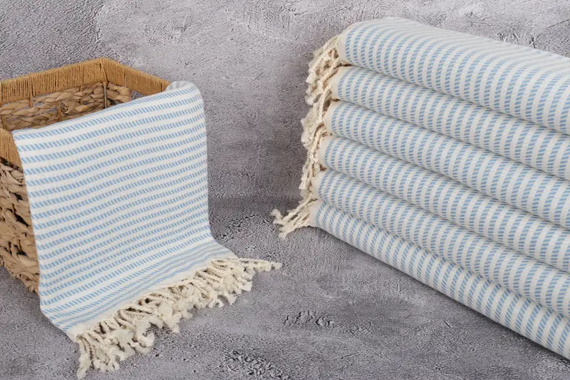 70x40 Cotton Polka Dot Towel, Personalized Gift For Him, Quick-dry peshtemal, Unique Wedding Gift, Turkish bath towel, Bachelorette Party Favors - 3