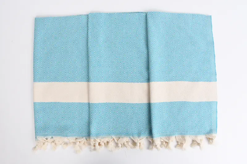 Bathroom Towels, Beach Theme Wedding Gift, Wedding Gift, Monogrammed Turkish Towel, Custom Hand Towel, 36x20 Cotton Diamond Towel, Bachelor Gifts - 7
