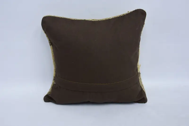 Home Decor Pillow, 12x12 Beige Pillow Cover, Kilim Pillow, Tapestry Cushion Case, Cushion Case, Kilim Pillow Cover - 6