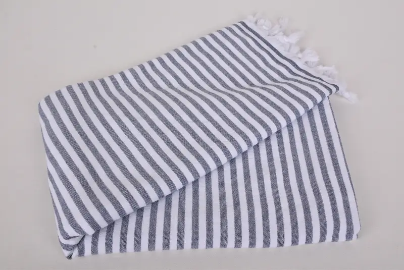 70x36 Cotton Terry Striped Towel, Merry Christmas Gifts, Monogrammed Turkish Towel, Beach Towel Gift, Bachelorette Party Gift, Luxury towel - 4