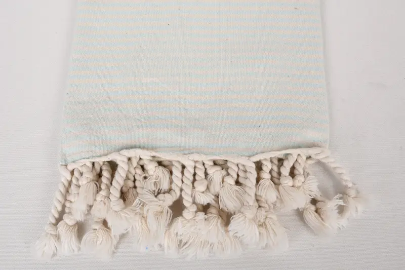 Gift For Him, Handwoven Turkish bath towel, Summer Gift, 70x36 Cotton Striped Towel, Bachelorette Party Favor, Embroidered Towel, Custom Bath Towel - 3