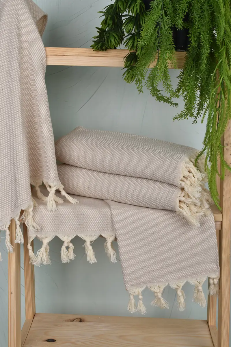 Spa Towel, Bathroom Towels, Family Gift, Gift For The Home Decor, Turkish Towel Hand Towel, Turkish Tea Towel, 40x18 Cotton Polka Dot Towel - 6