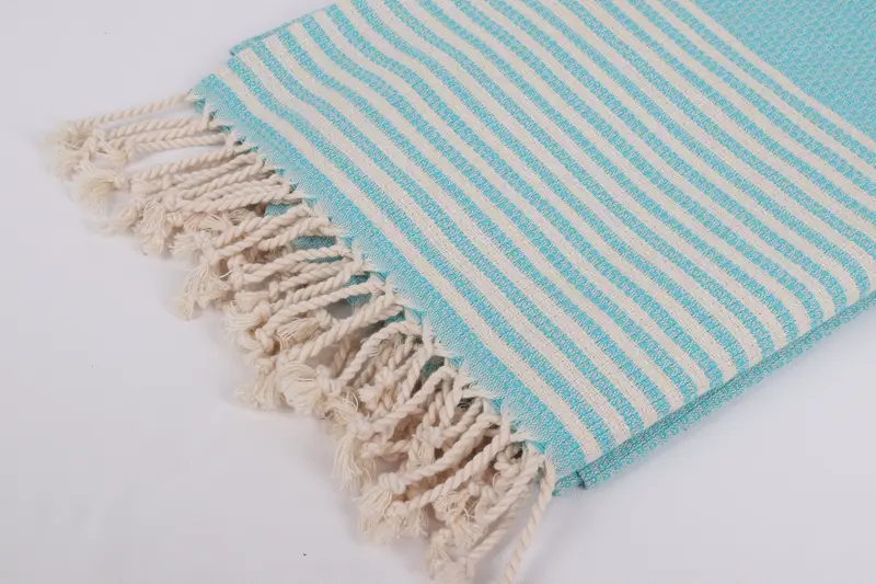 Turkish hand towel, Christmas Gift, Home Decor Gifts, 68x40 Cotton Striped Towel, Cute Beach Towel, Lightweight Turkish towel for beach, Bath towel - 7