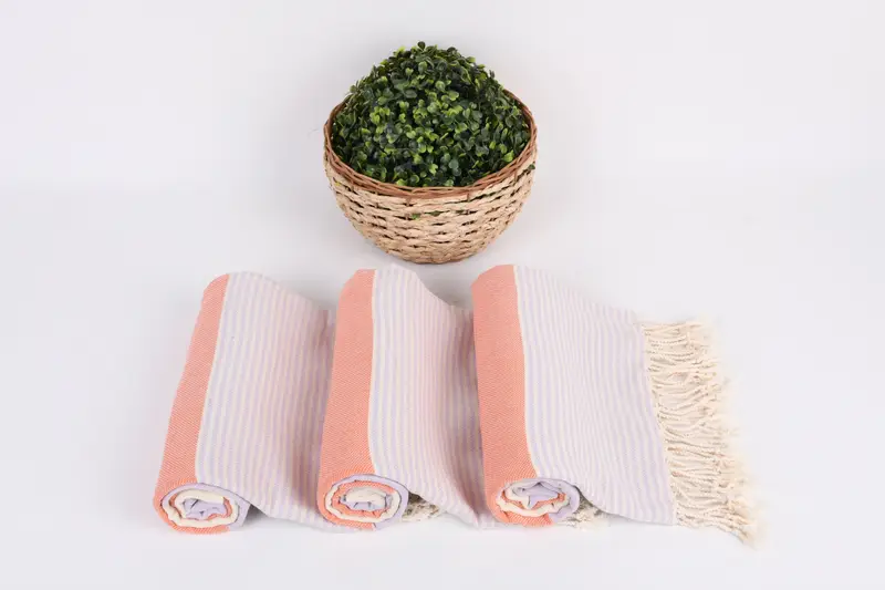 Bachelorette Party Gift, Anniversary Gift For Her, 68x40 Cotton Striped Towel, Custom Towel, Cotton towel, Turkish Bath Towel USA, Organic Towel - 8