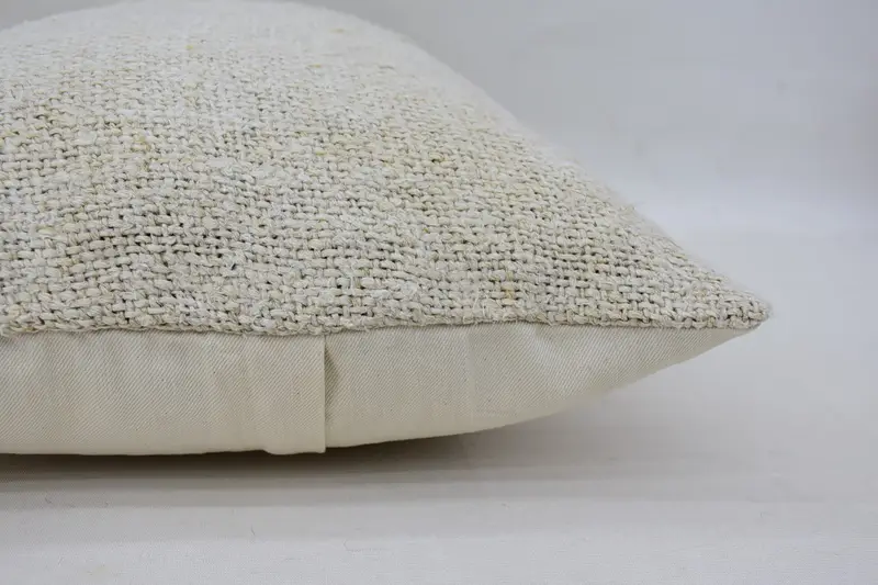 Pillow Cover, Outdoor Patio Pillow, 16x24 White Pillow Case, Pillow for Couch, Boho Pillow Sham Cover, Throw Kilim Pillow, Couch Cushion - 5