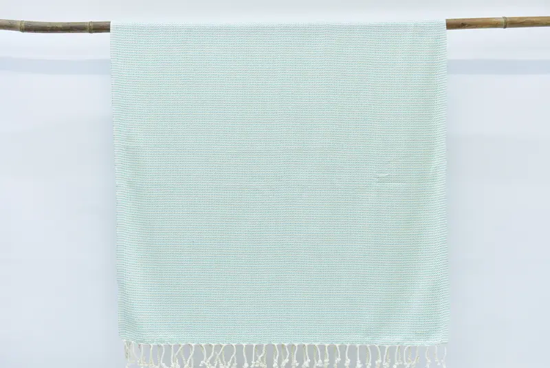 68x40 Cotton Geometric Towel, Custom Turkish Towel, Yoga Towel, Baby Boy Gift, Turkish Towel Beach, Custom Beach Towel, Personalized Wedding Gift - 6