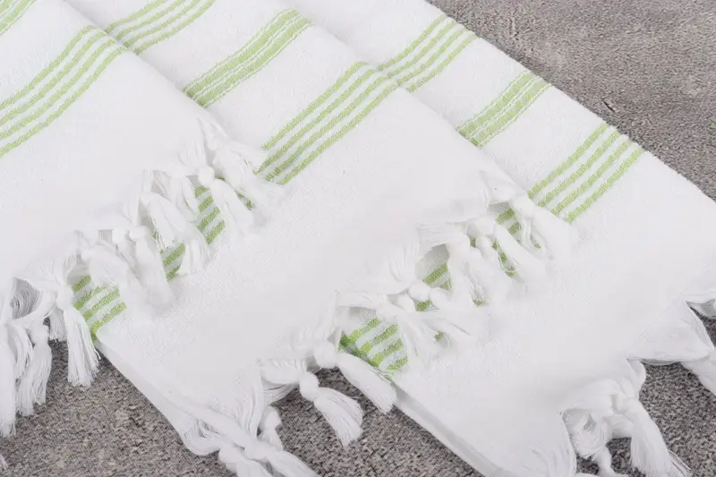 Summer Towel, Spa Gift, Personalized Gift, 40x18 Cotton Striped Terry Towel, Home Decor Gifts, Monogrammed Hand Towel, Personalized Hand Towel - 5