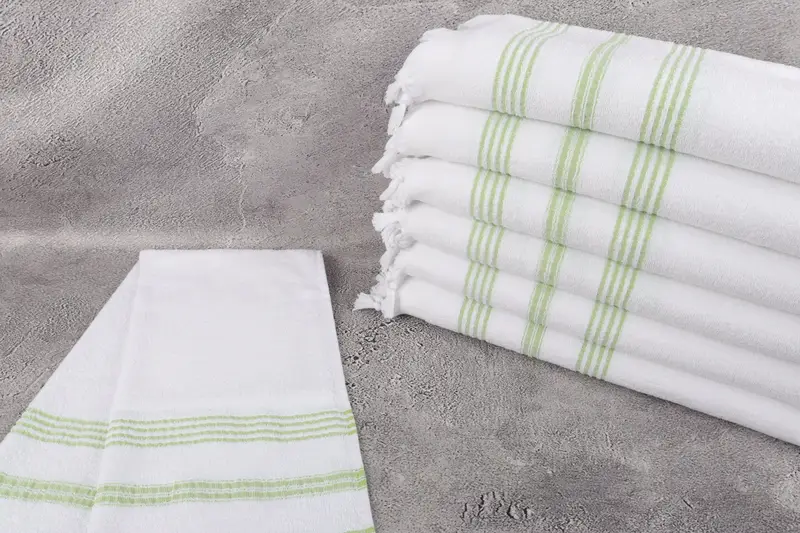 Summer Towel, Spa Gift, Personalized Gift, 40x18 Cotton Striped Terry Towel, Home Decor Gifts, Monogrammed Hand Towel, Personalized Hand Towel - 2