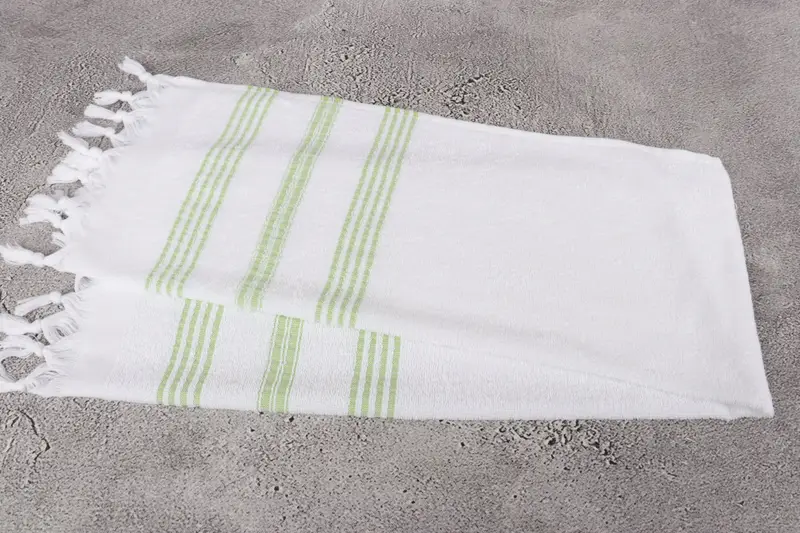 Summer Towel, Spa Gift, Personalized Gift, 40x18 Cotton Striped Terry Towel, Home Decor Gifts, Monogrammed Hand Towel, Personalized Hand Towel - 6